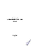 Thesaurus of International Trade Terms