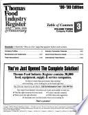 Thomas Food Industry Register
