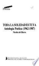 Toda la soledad es tuya