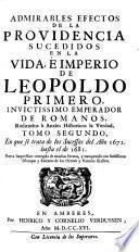 Tomo Segundo, En que se trata de los Sucessos del Ano 1672 hasta el de 1681