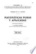 Trabajos de la 1.a sección