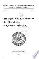 Trabajos del Laboratorio de bioquímica y química aplicada