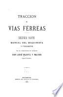 Traccion en vías férreas...