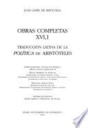 Traducción latina de la Política de Aristóteles