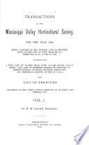 Transactions of the Mississippi Valley Horticultural Society for the Year ... Being a Report of the ... Annual Meeting