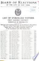 Transcript of the Enrollment Books