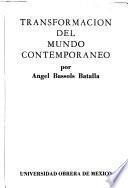 Transformación del mundo contemporáneo