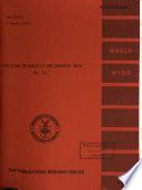 Translations on Narcotics and Dangerous Drugs