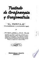 Tratado de grafoscopia y grafometría