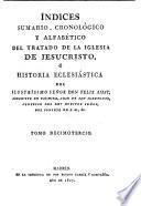 Tratado de la Iglesia de Jesucristo, ó Historia eclesiástica