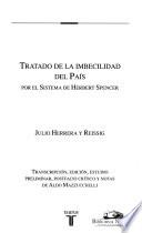 Tratado de la imbecilidad del país, por el sistema de Herbert Spencer