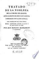 Tratado de la nobleza de la corona de Aragon