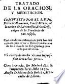 Tratado de la oración y meditación