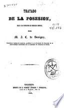 Tratado de la Posesión según los principios de Derecho Romano