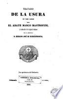 Tratado de la usura