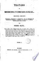 Tratado de medicina y cirugia legal