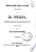 Tratado de química aplicada a las artes