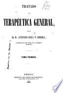 Tratado de terapéutica general