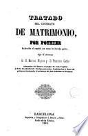 Tratado del contrato de matrimonio