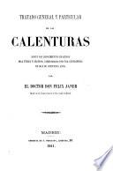 Tratado general y particular de las calenturas, etc