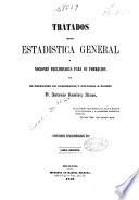 Tratados de estadística general y nociones preliminares para su formación