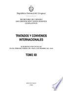 Tratados y convenios internacionales