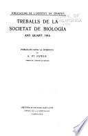 Treballs de la Societat de biología
