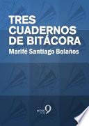 Tres cuadernos de bitácora