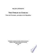 Tres familias de Charcas