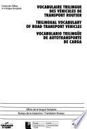 Trilingual vocabulary of road transport vehicles