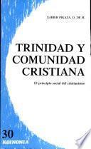 Trinidad y comunidad cristiana