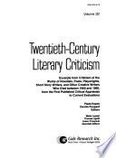 Twentieth-century Literary Criticism
