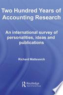 Two Hundred Years of Accounting Research