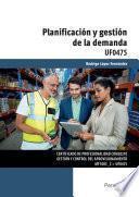 UF0475 - Planificación y gestión de la demanda