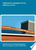 UF0570 - Calificación energética de los edificios
