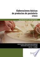 UF0820 - Elaboraciones básicas de productos de pastelería