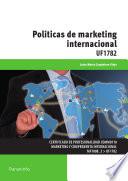 UF1782 - Políticas de marketing internacional