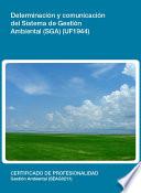 UF1944 - Determinación y comunicación del Sistema de Gestión Ambiental (SGA)