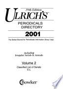 Ulrich's International Periodicals Directory