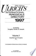 Ulrich's International Periodicals Directory
