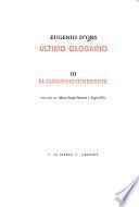 Ultimo glosario: El cuadrivio itinerante