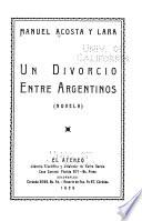 Un divorcio entre argentinos
