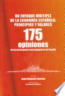 Un enfoque múltiple de la economía española