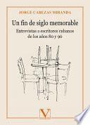 Un fin de siglo memorable