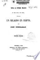 Un milagro en Egipto