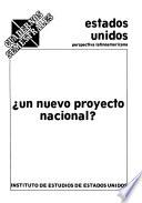 Un Nuevo proyecto nacional?