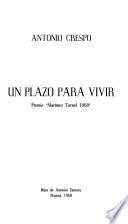 Un plazo para vivir