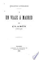 Un viaje á Madrid