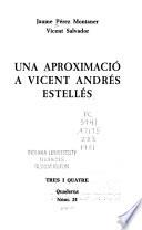 Una aproximació a Vicent Andrés Estellés