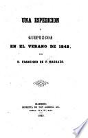 Una Espedicion á Guipuzcoa, en el verano de 1848